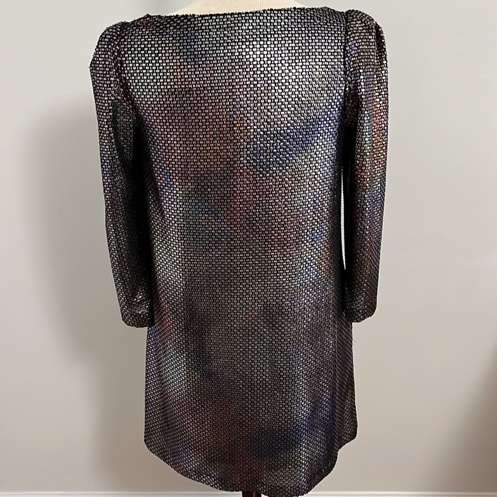 Free People Diamonds Are Forever Metallic Mini Dress - Picture 5 of 8